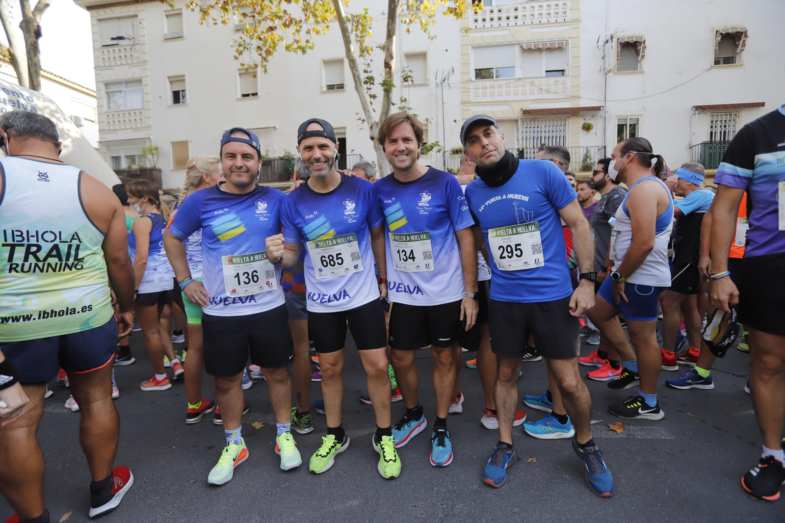 Las imágenes de la vuelta a Huelva de atletismo