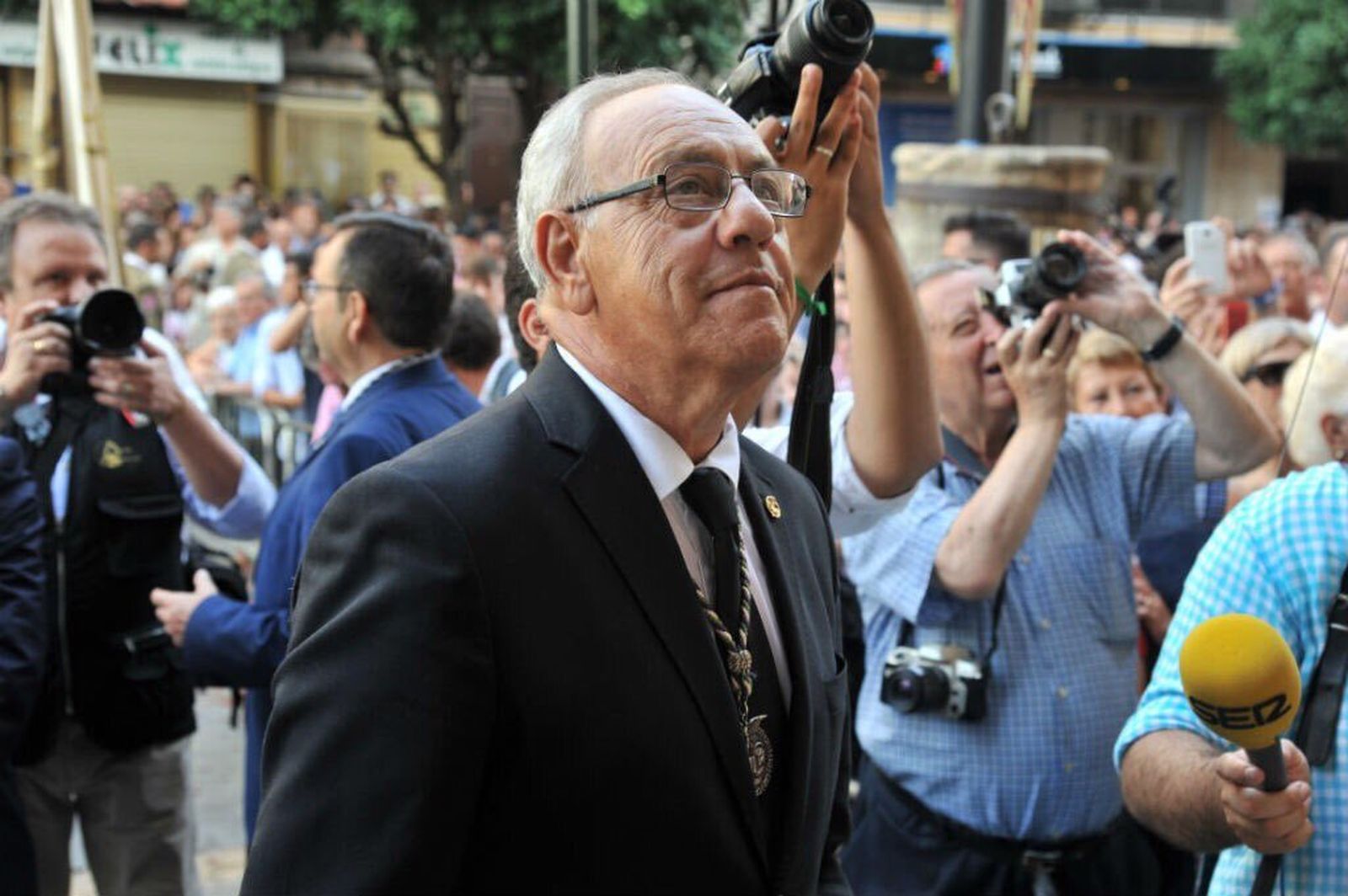 El capataz Carlos Yruela