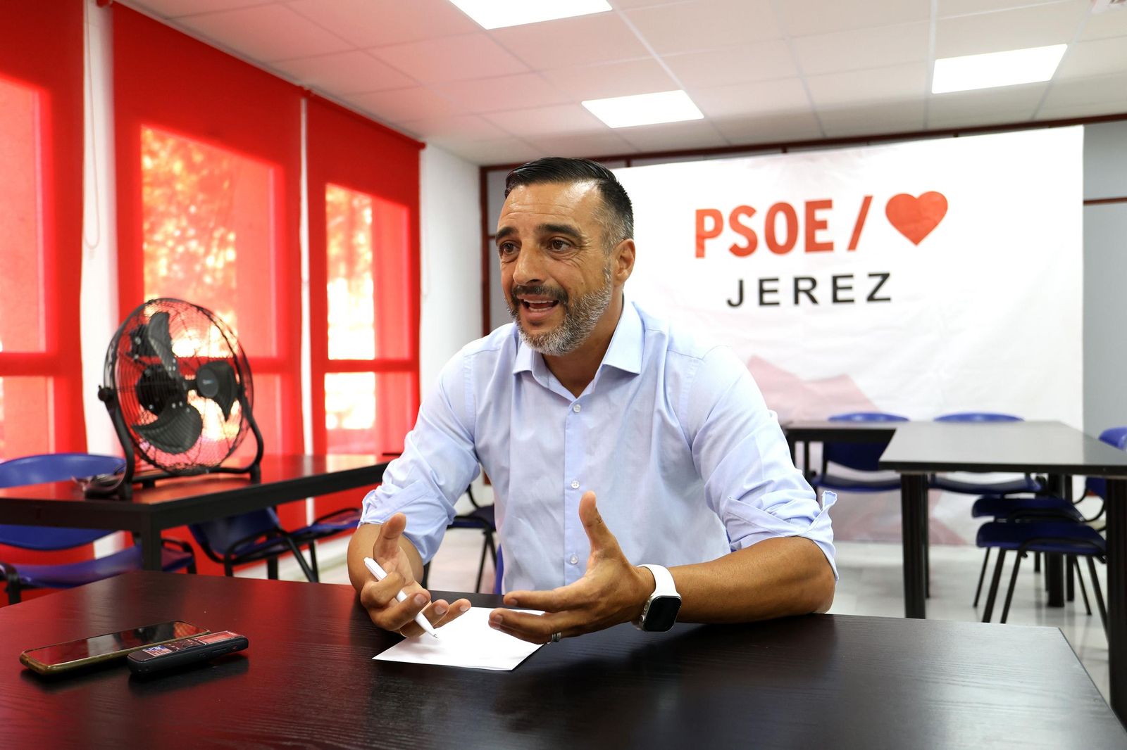 El socialista José Antonio Díaz.