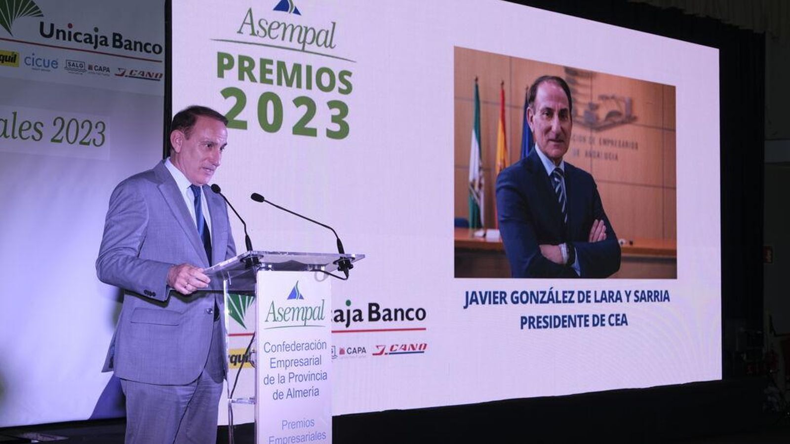 Javier González de Lara, presidente de CEA.