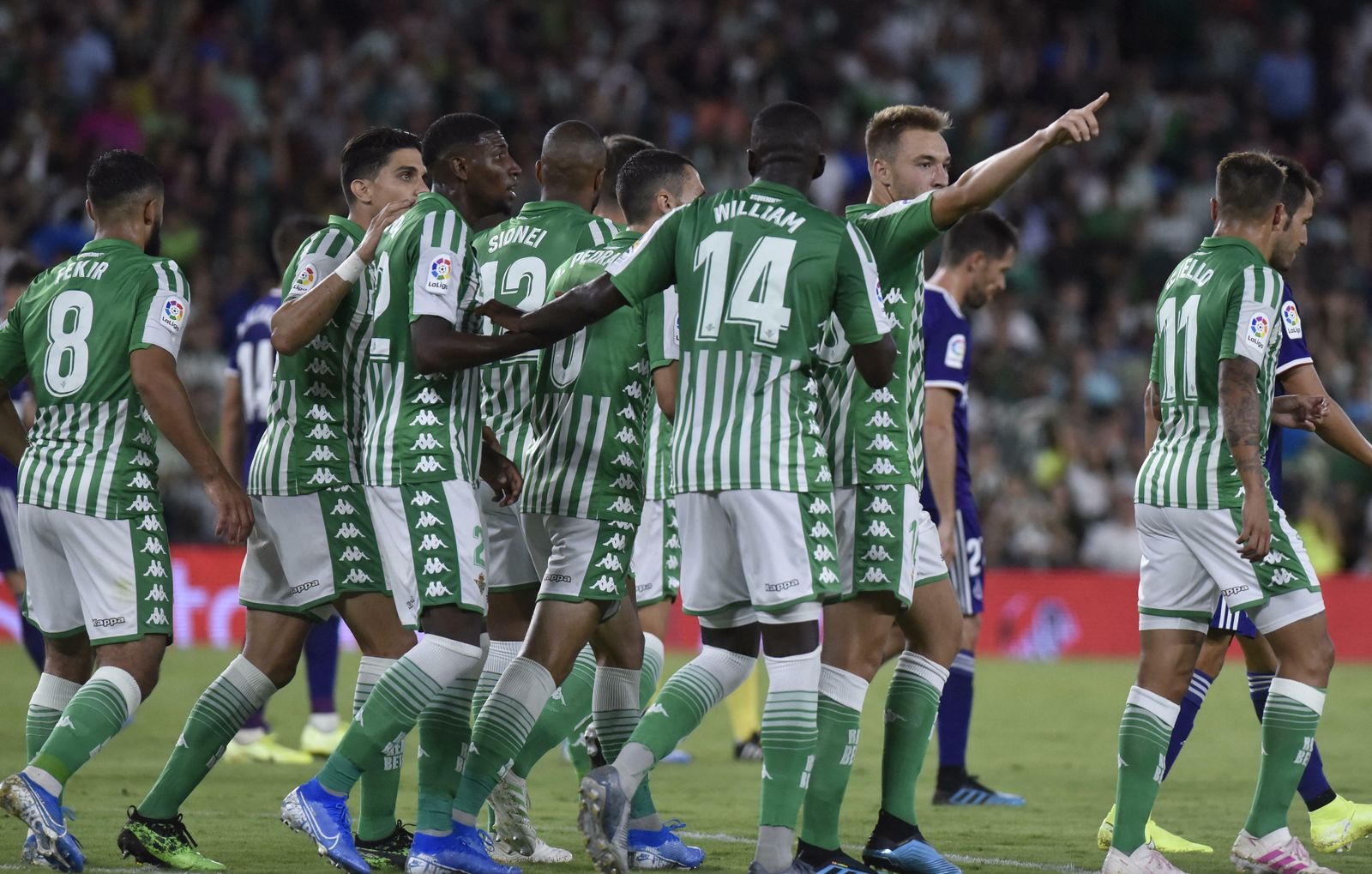 imágenes del Betis-Valladolid