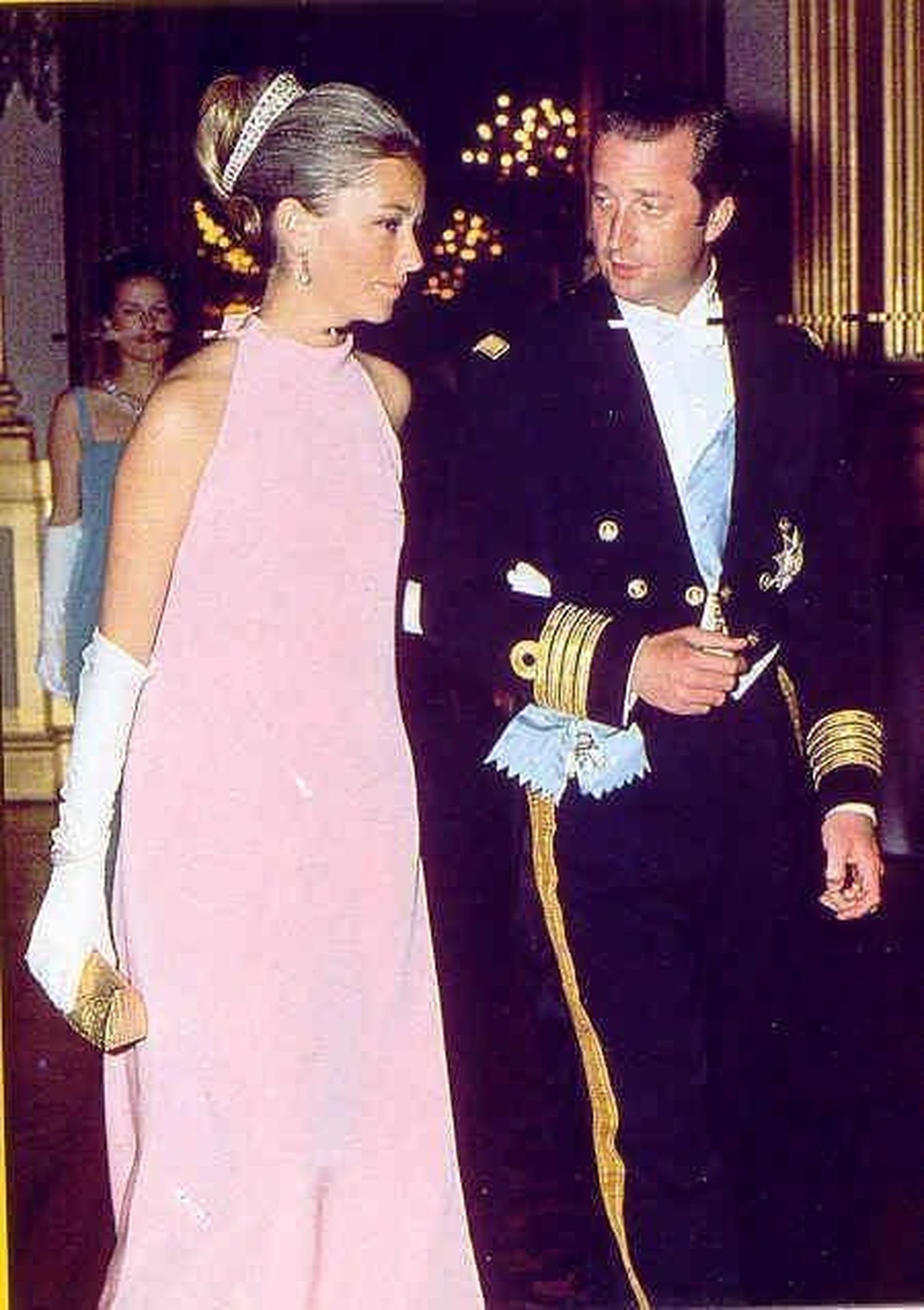 La pareja, en una imagen de los años 70.