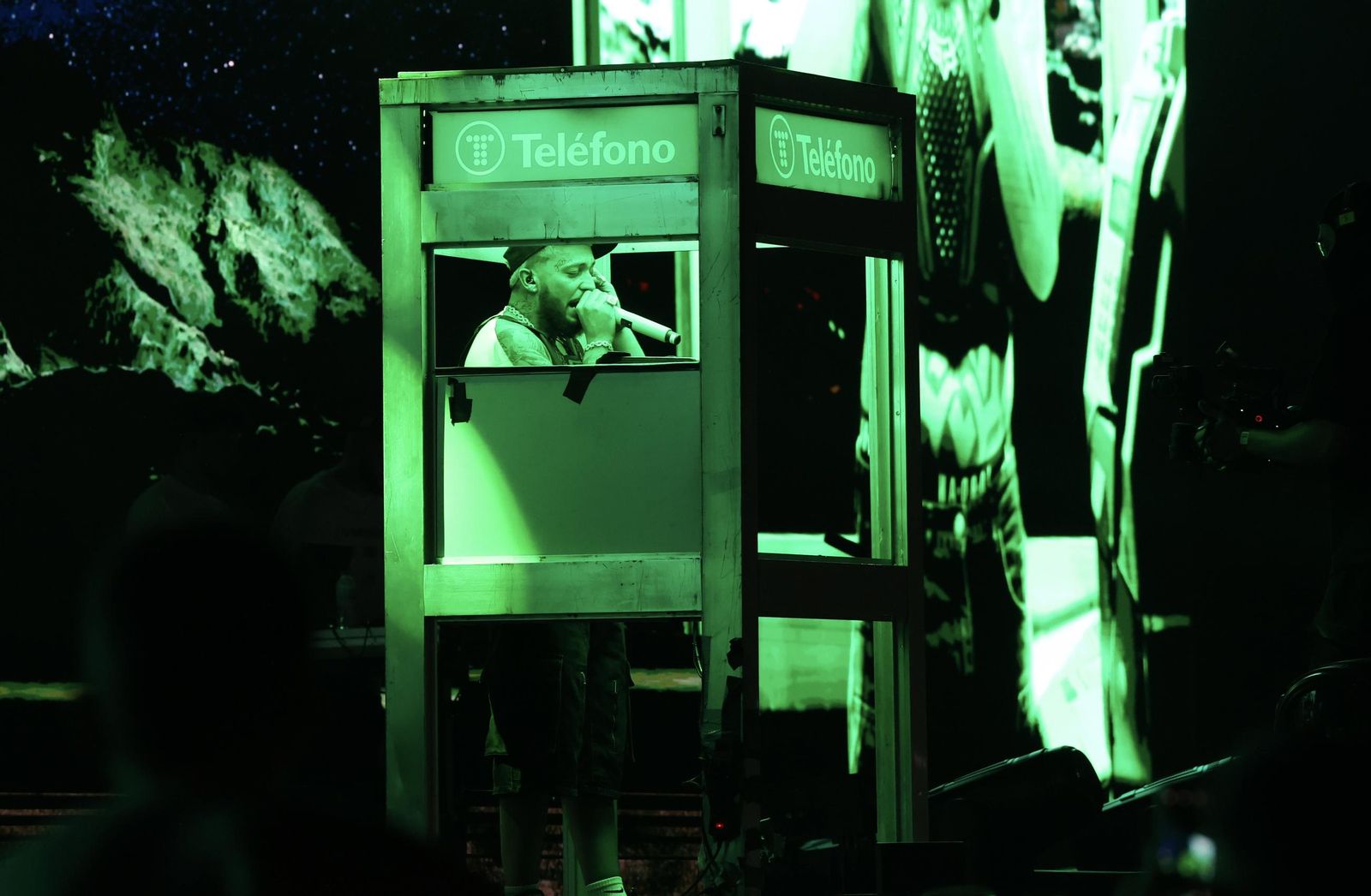 Concierto de JC Reyes en el estadio de la Cartuja de Sevilla