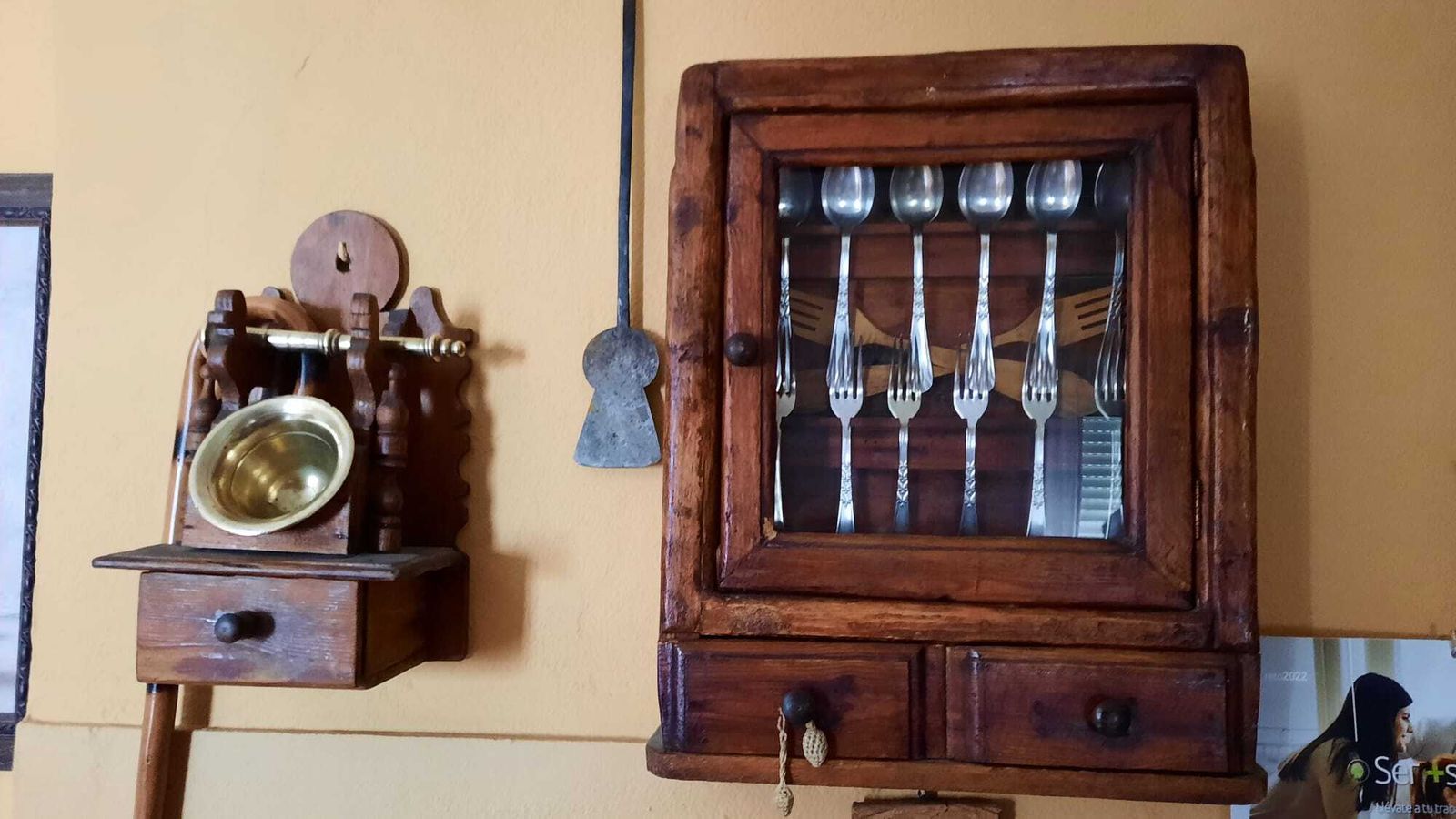 Interior de la casa del Andreo y la Botona en Huércal de Almería