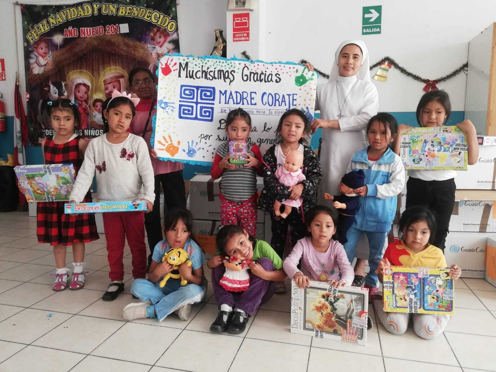 Madre Coraje ha enviado a Perú en 2022 más de 6.600 kilos de material sanitario y 7.600 kilos de jabón para combatir la Covid19