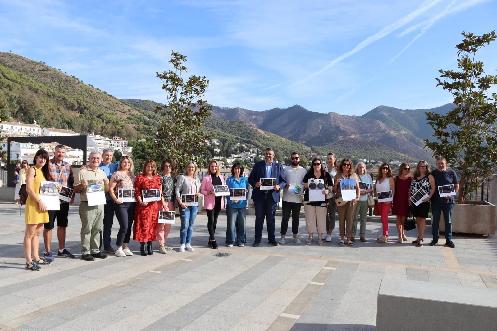 La presentación del calendario solidario.