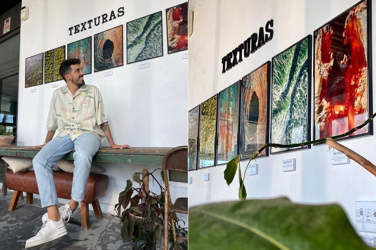 Juanma Brioso inaugura  'Texturas', su segunda exposición