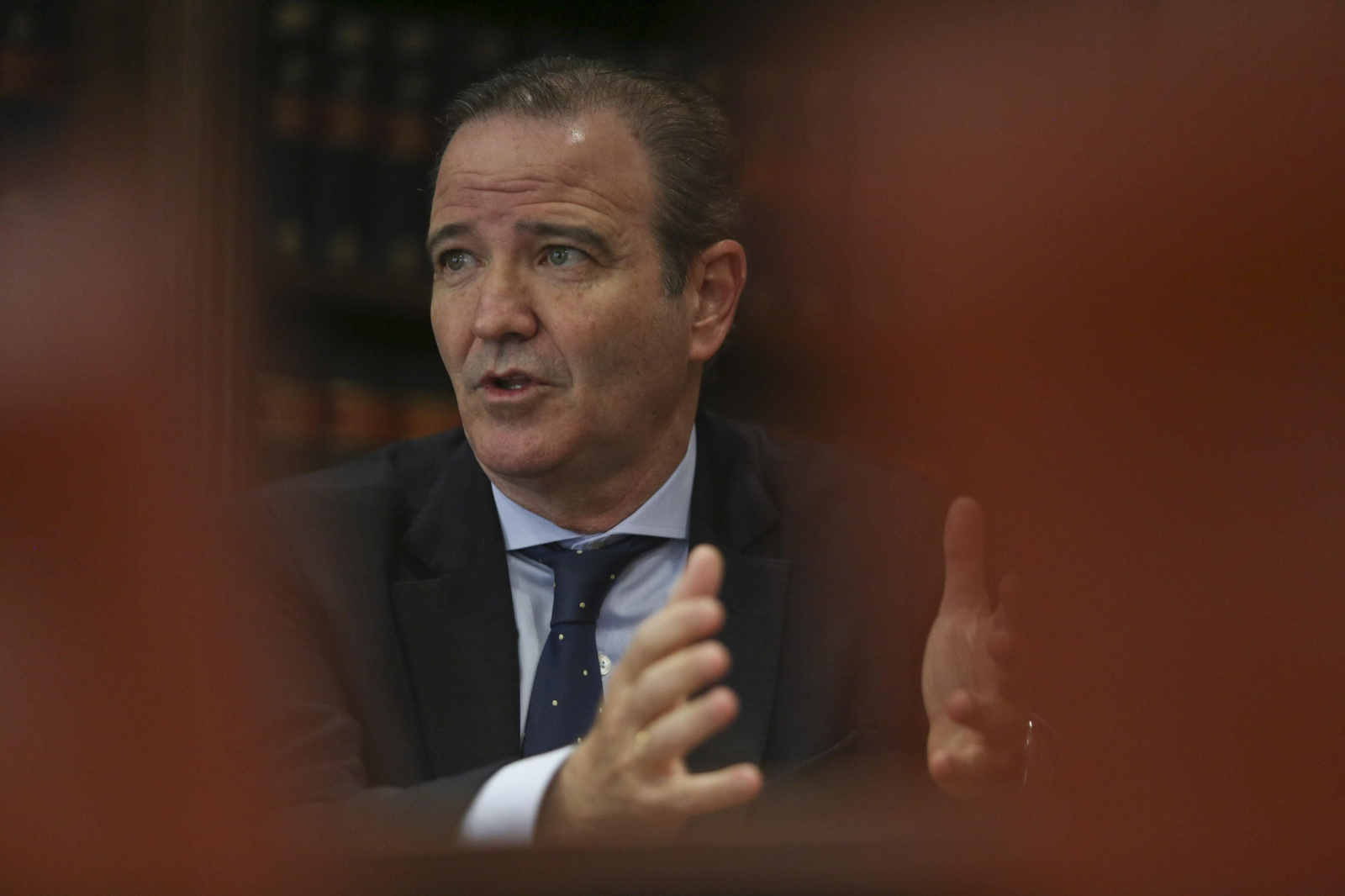 Pablo Atencia, presidente de la Agrupación de Cofradías de Málaga. Pablo Atencia, presidente de la Agrupación de Cofradías de Málaga.