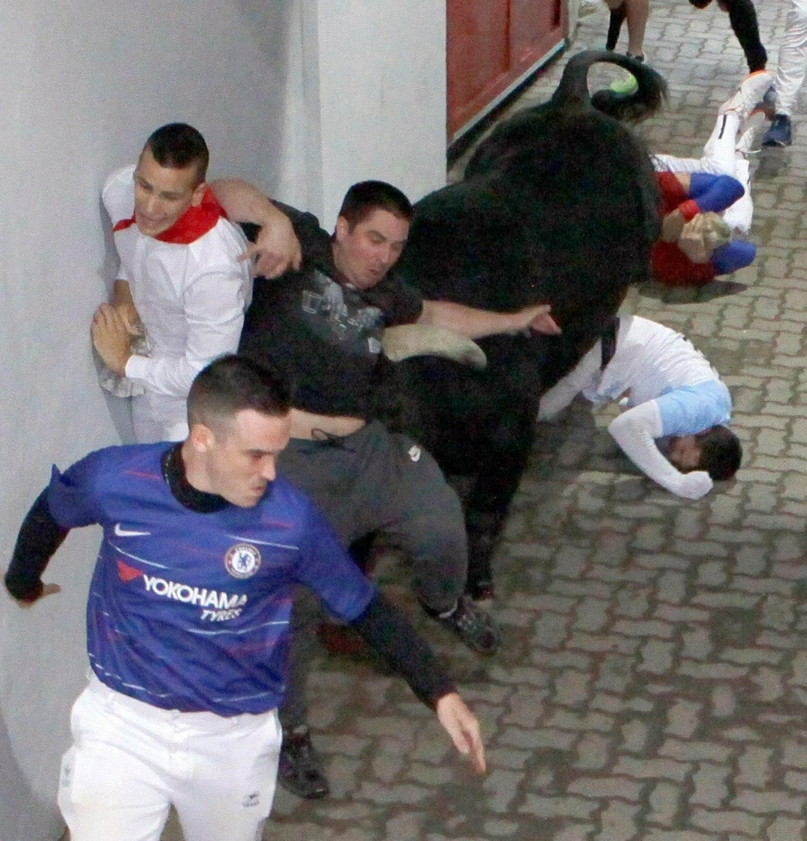 Primer encierro de los sanfermines 2019