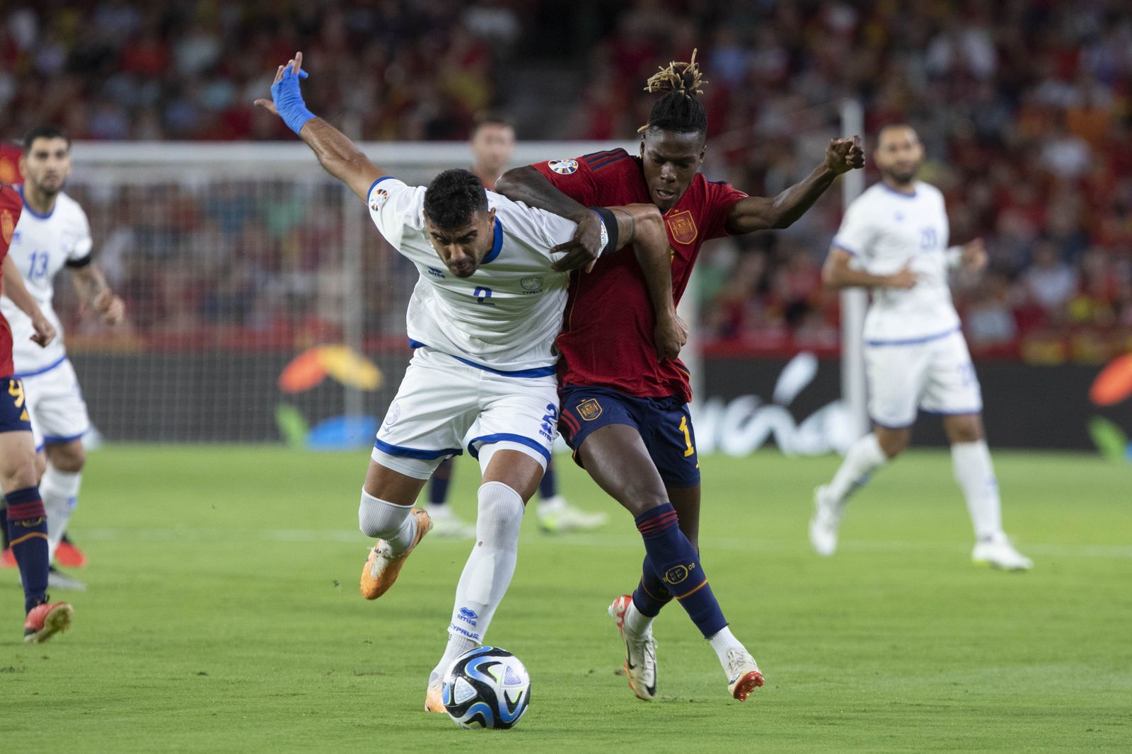 Las mejores imágenes del España-Chipre