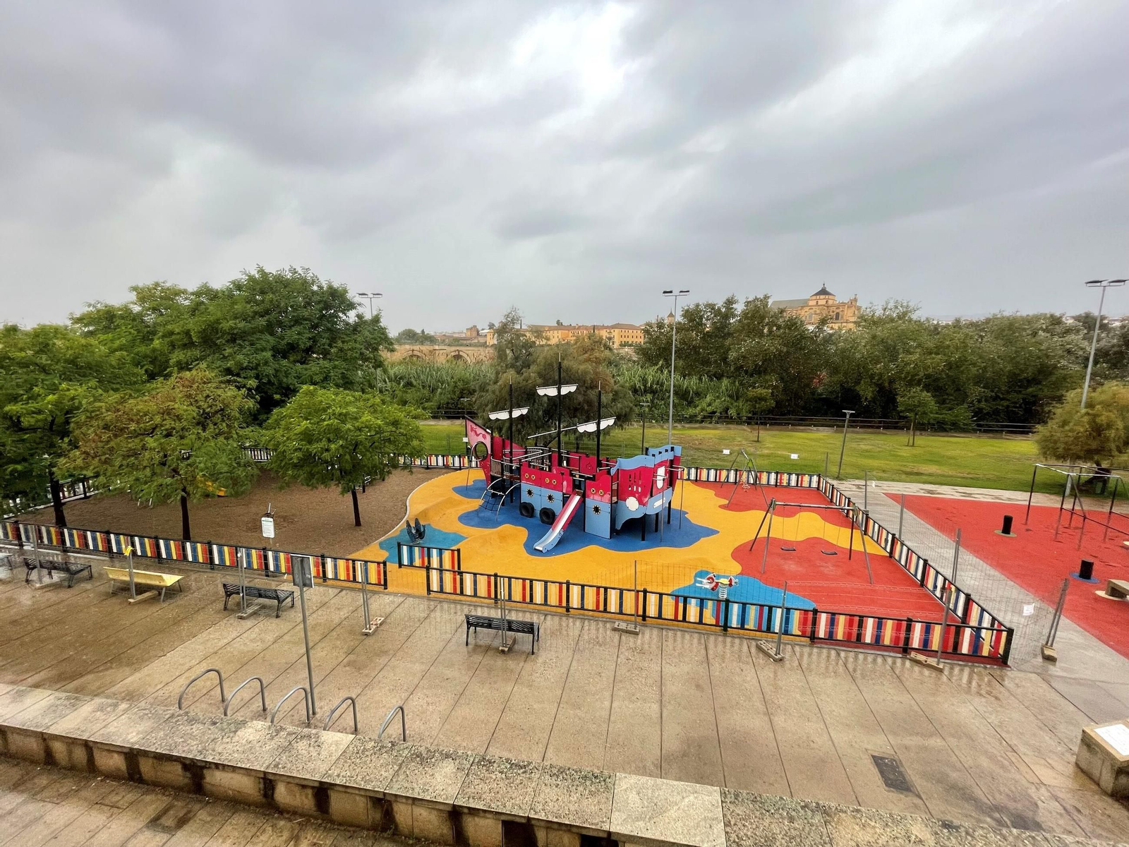 Córdoba capital en aviso naranja por lluvia