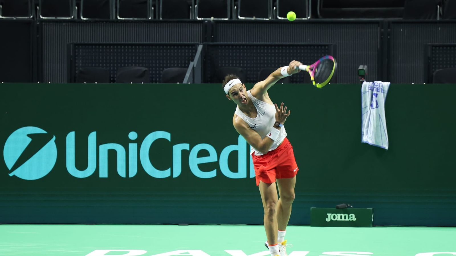Rafa Nadal-Carlos Alcaraz, ocho juegos a tope con empate antes de la Copa Davis