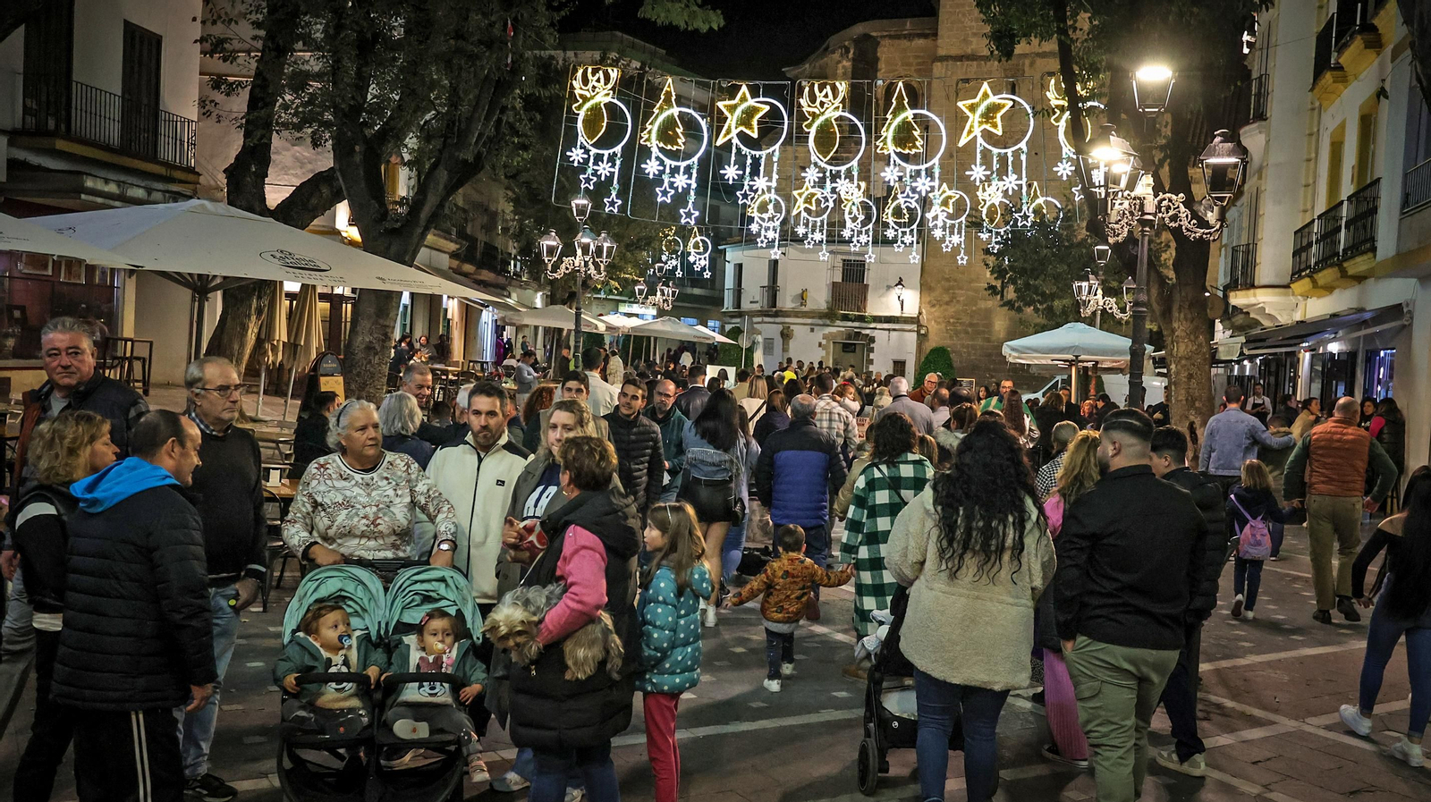 Jerez enciende su alumbrado navideño