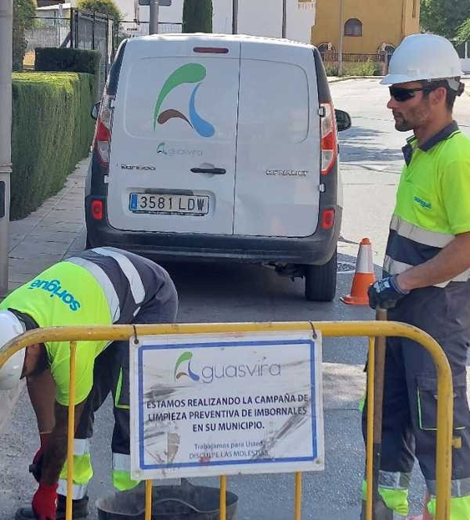 Aguasvira pone a punto el alcantarillado del área metropolitana de cara a la llegada de lluvias