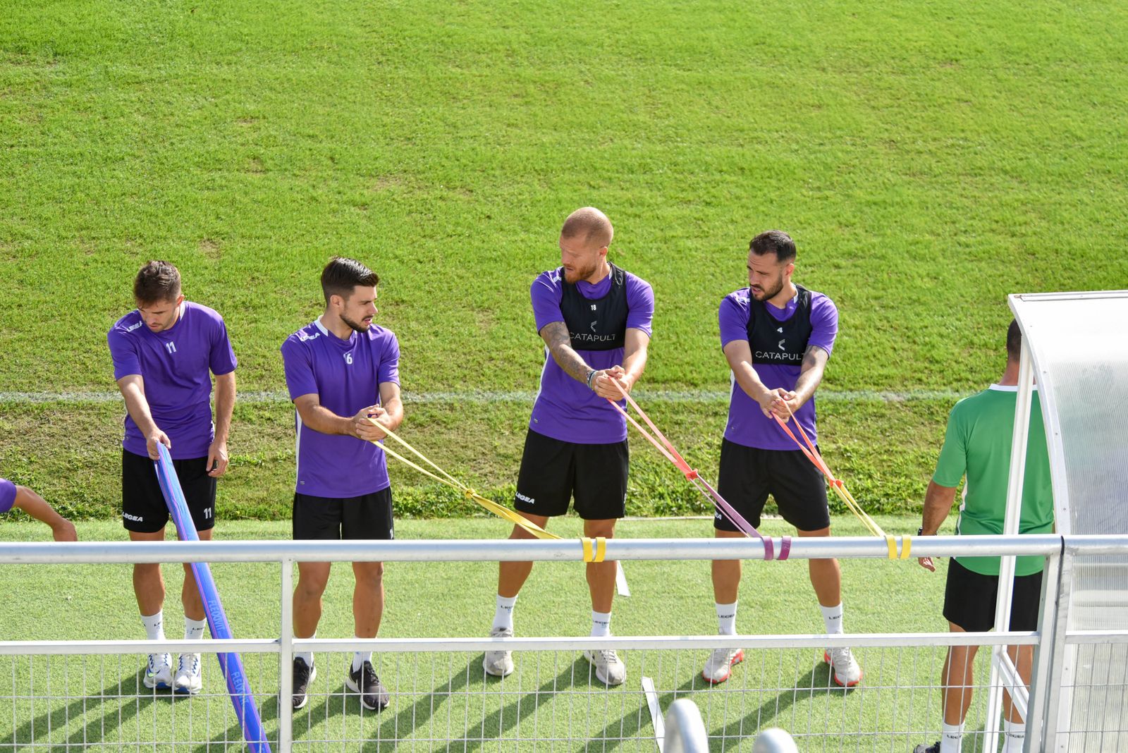 Las fotos del entrenamiento de la Balona