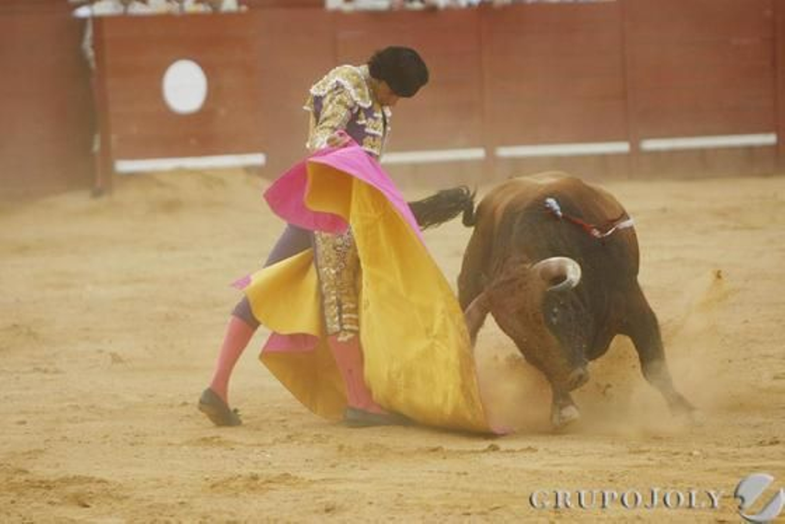 El Cid dejó una serie de lances por verónicas de mucha calidad en el ruedo de la plaza de Jerez, de rápido eco entre los aficionados.

Foto: Juan Carlos Toro