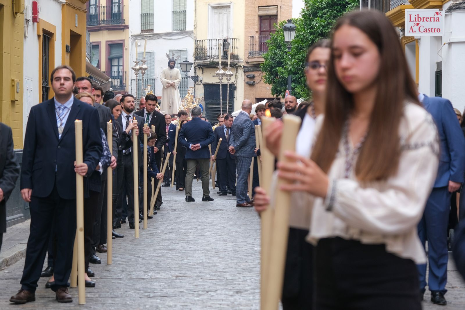 Traslado titulares Hdad. del Carmen a la Iglesia de los Terceros