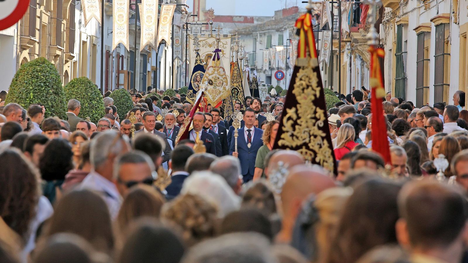 La procesión de la Patrona de Jerez en imágenes