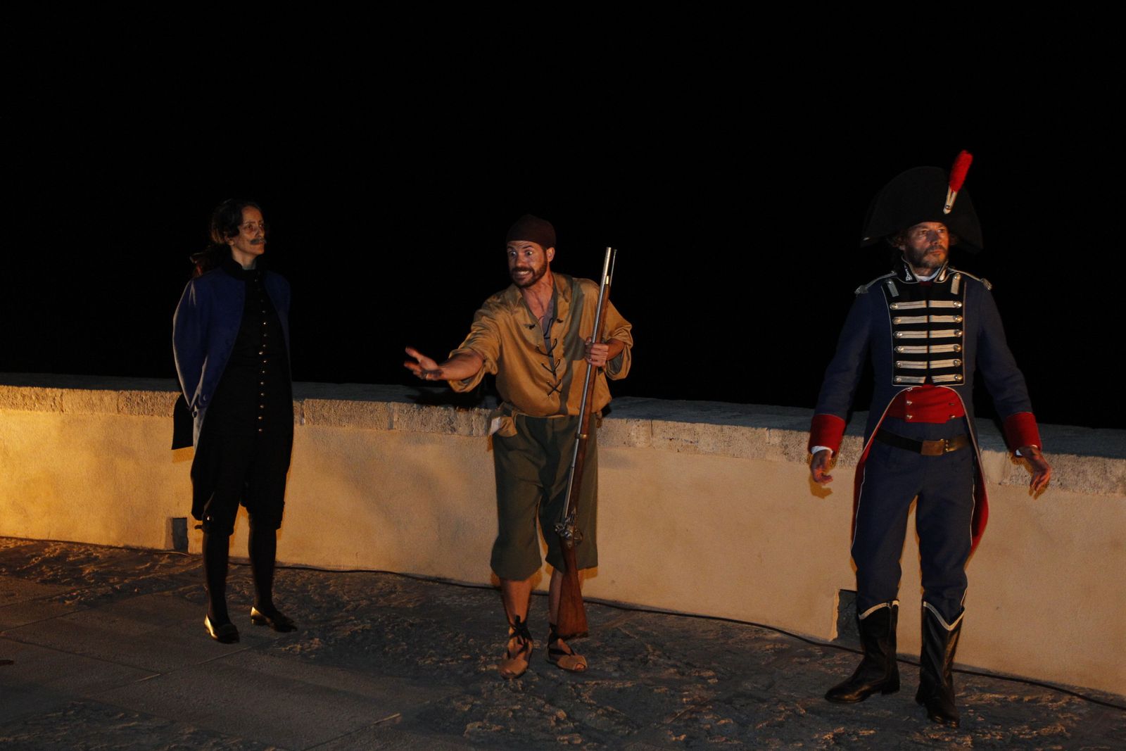 Historia teatralizada del castillo de Guardias Viejas. El Ejido