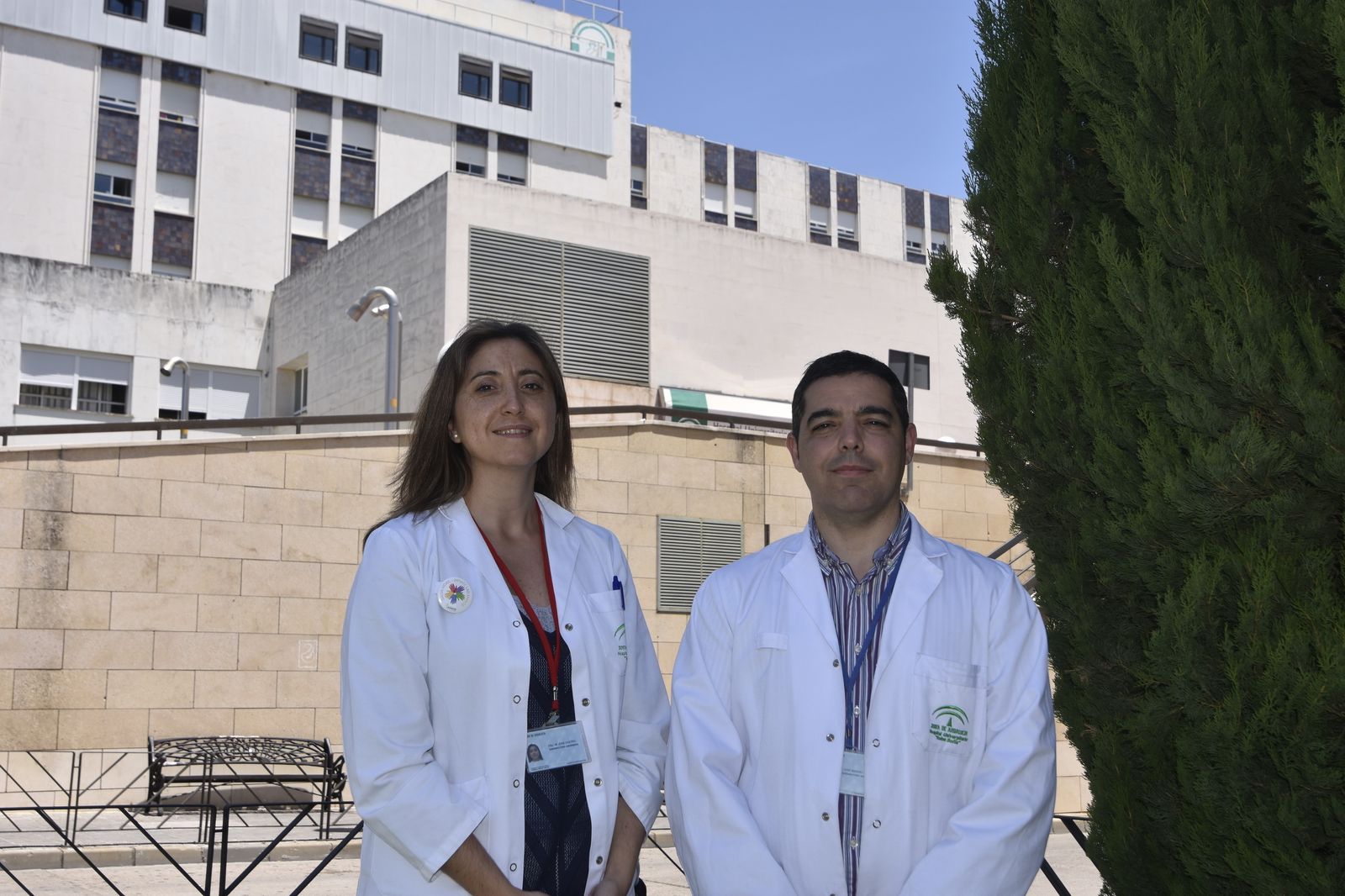 María José Castro y José Manuel Rumbao, en el Reina Sofía.