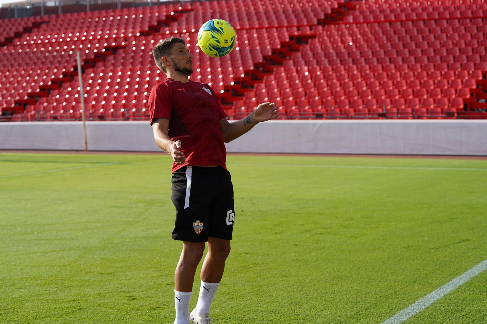 Fotogalería del entrenamiento de la UDA, jueves 2 de septiembre