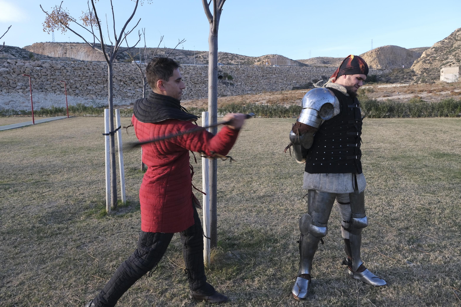 Fotogalería de los combates medievales en Almería