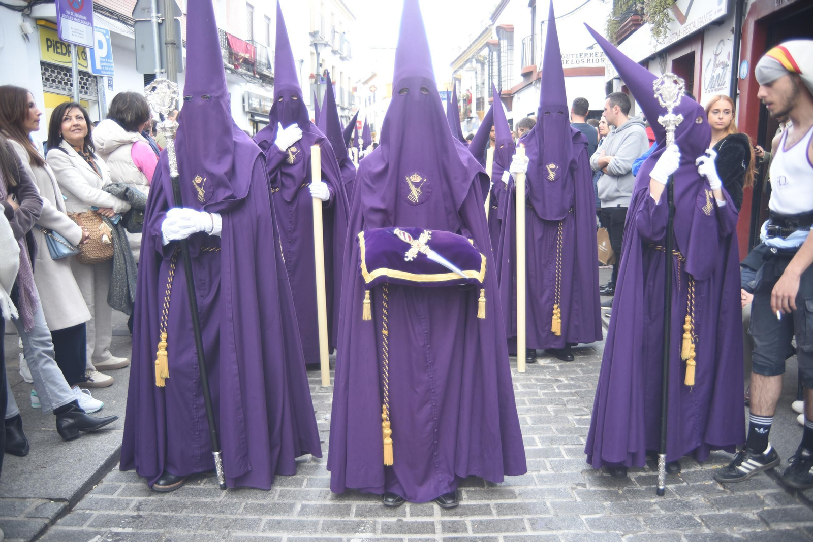 Las imágenes de la hermandad del Calvario el Miércoles Santo en Córdoba