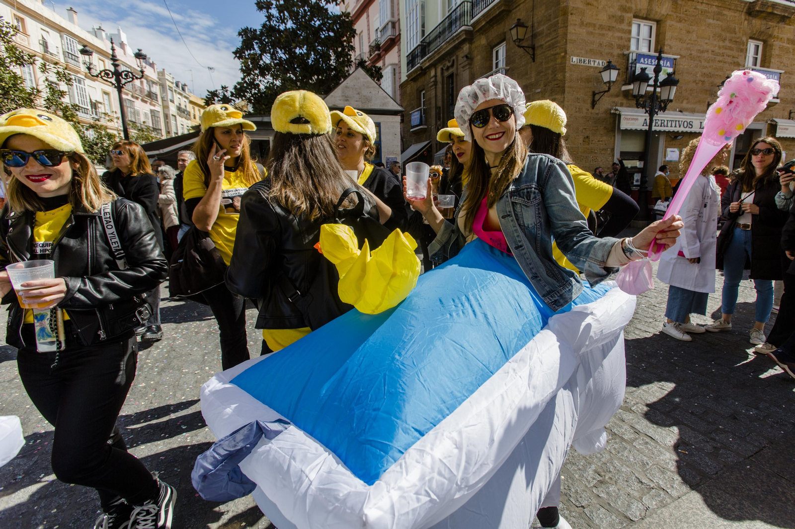 Imágenes del segundo sábado de carnaval ilegal.