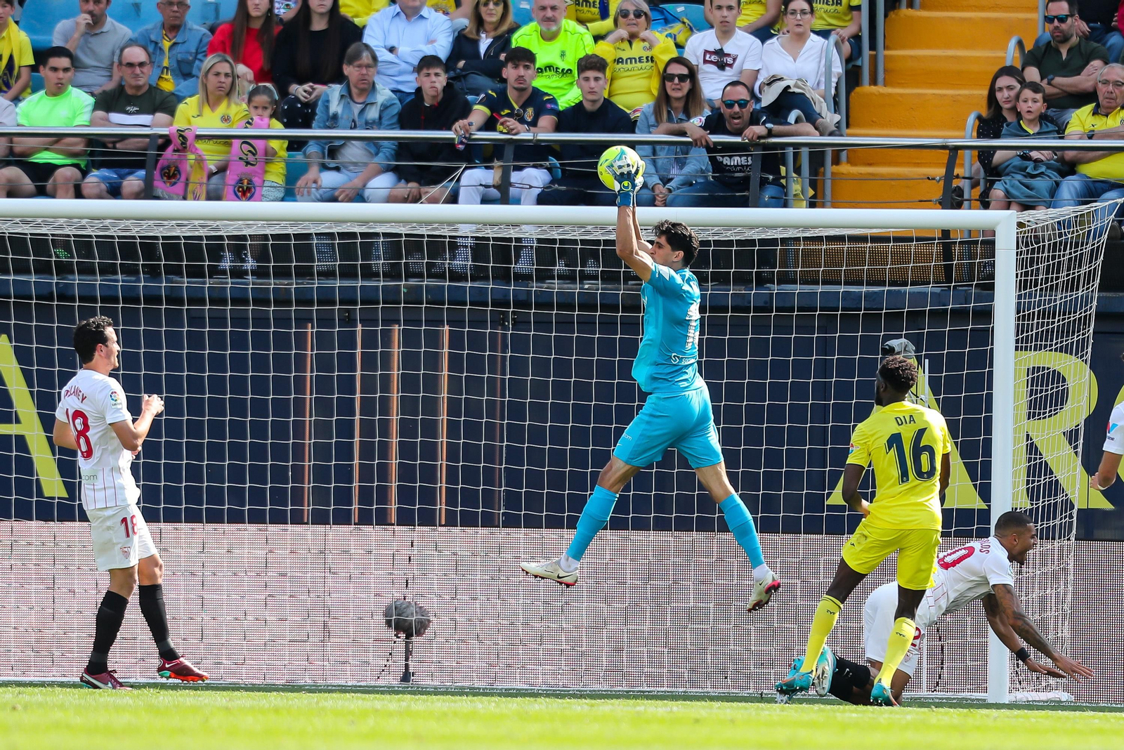 Las imágenes del Villarreal-Sevilla