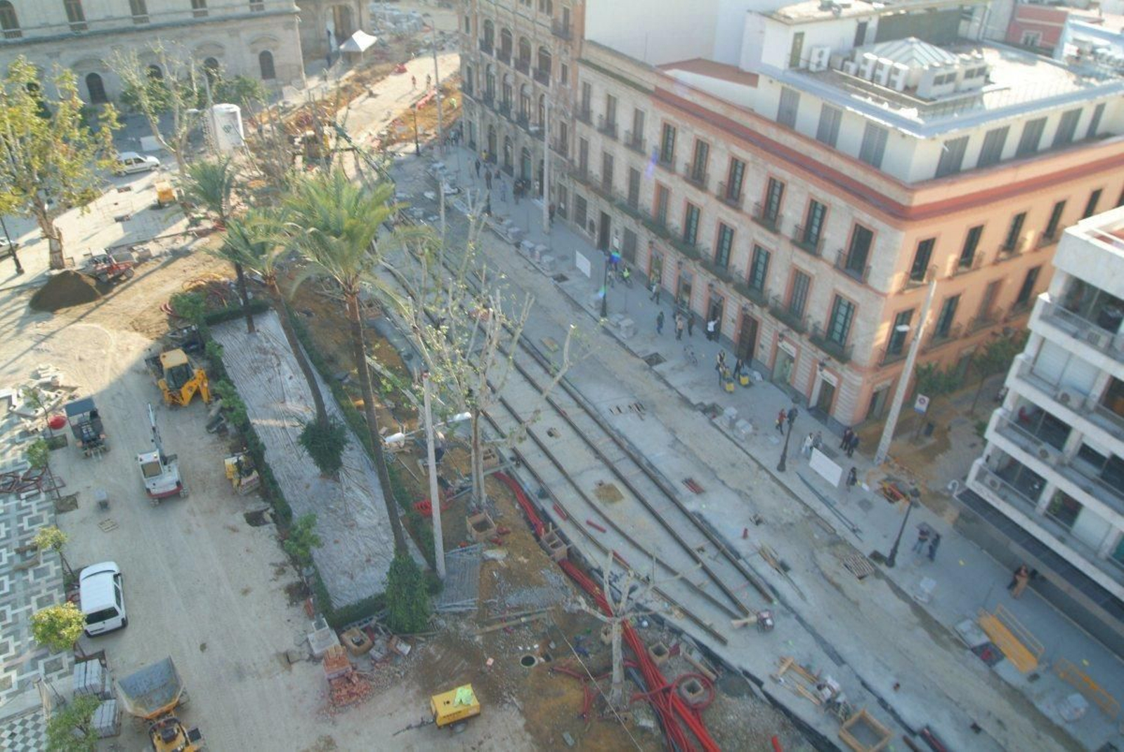Las obras del Metrocentro