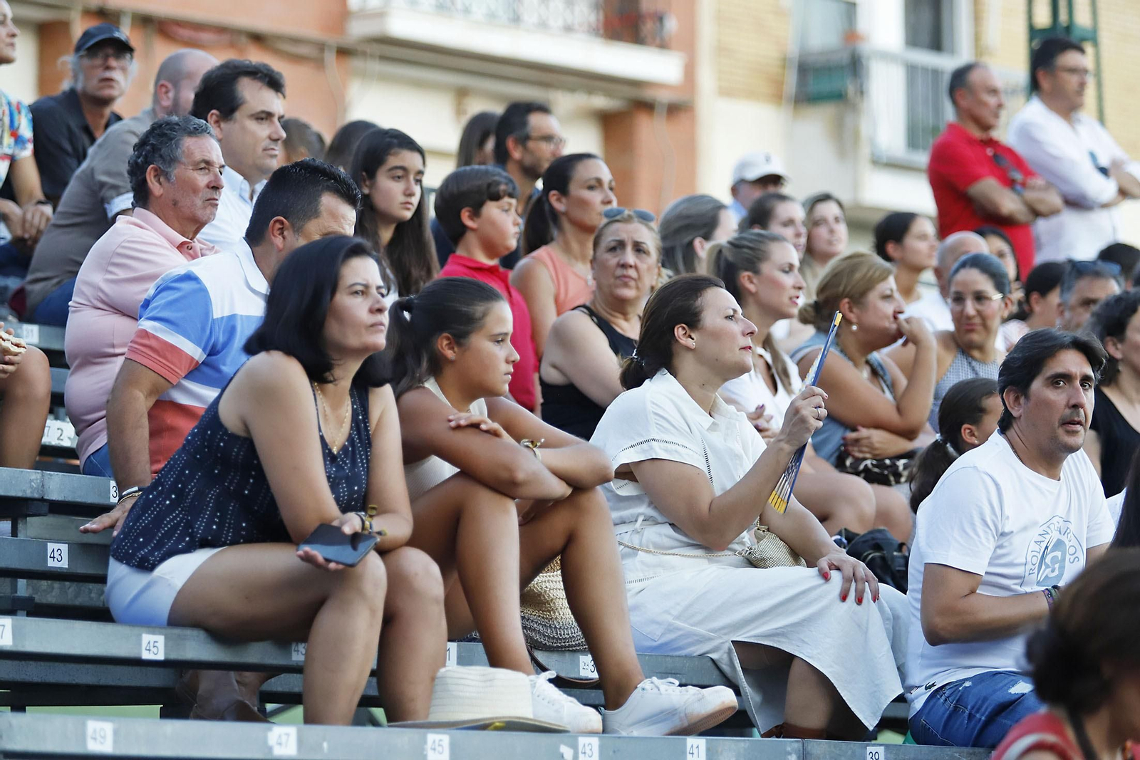Imágenes del ambiente en la final femenina de la Copa del Rey de tenis de Huelva