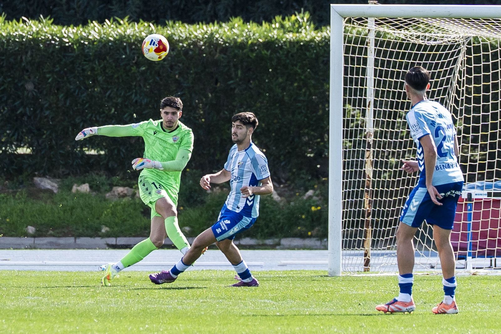 Las imágenes del Almería B y Atlético Malagueño en el Anexo de los Juegos Mediterráneos