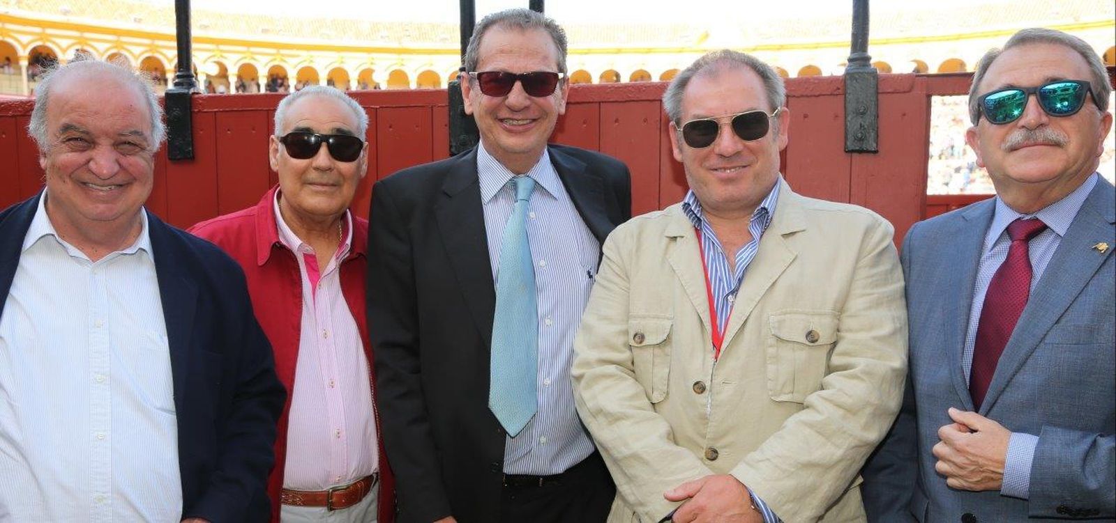 Arena, Francisco Orden, Manolo Vázquez, Miguel Lasso y Manuel Roncero