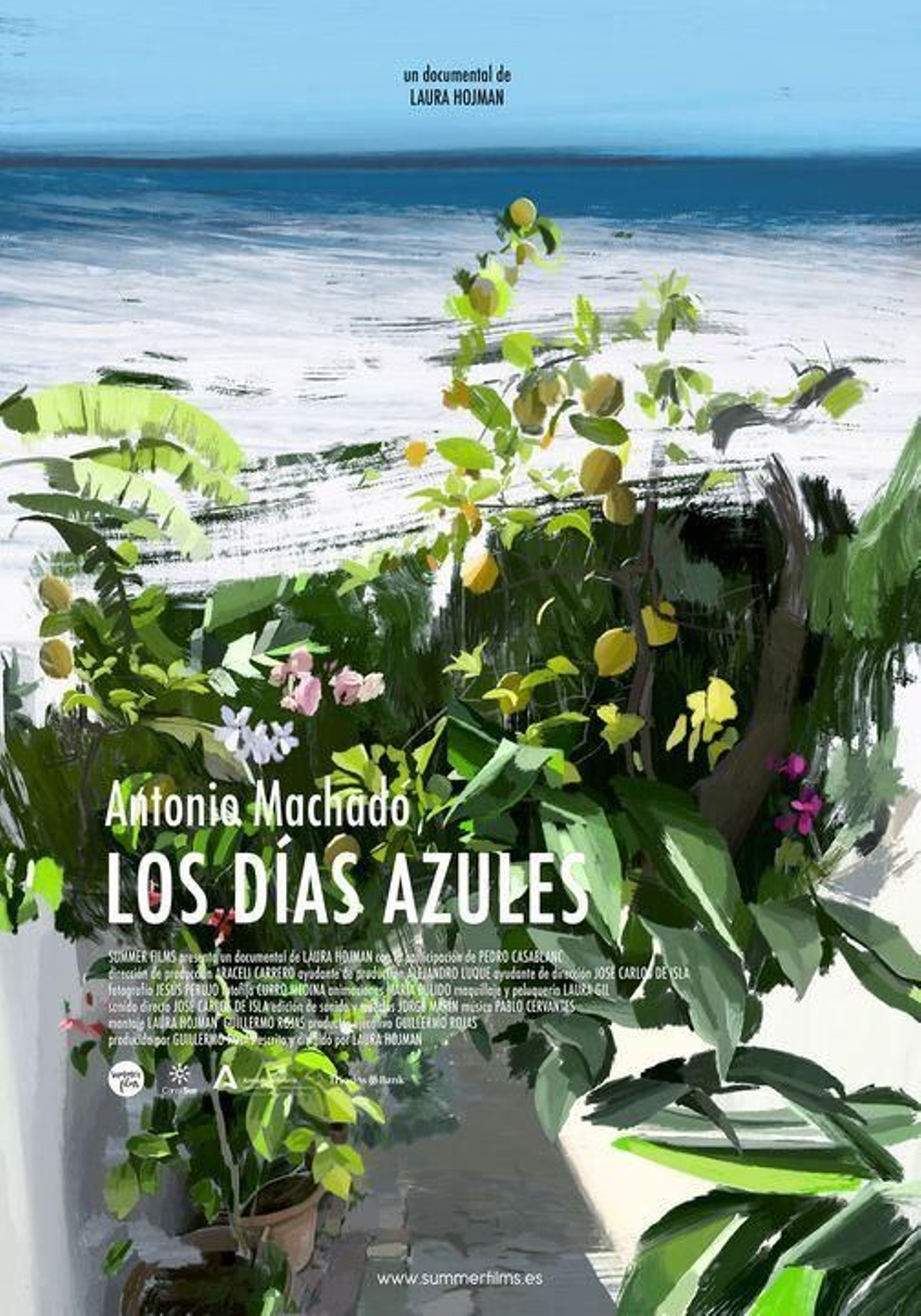 El cartel de la película, diseñado por Antonio Barahona.