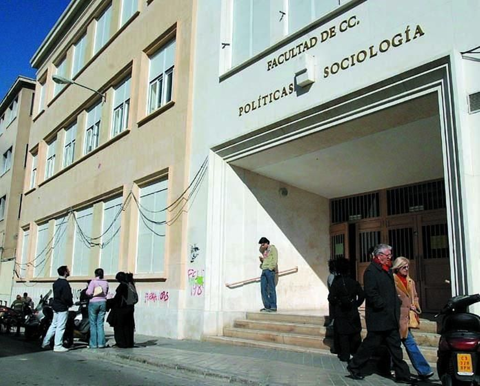 La Facultad de Ciencias Políticas y Sociología, en una imagen de archivo.