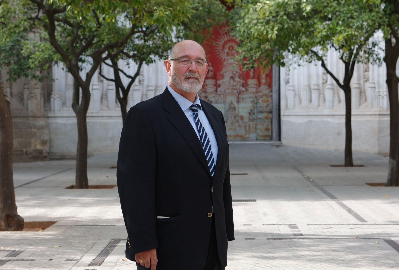 Antonio Ramos, presidente de la asociación de fieles