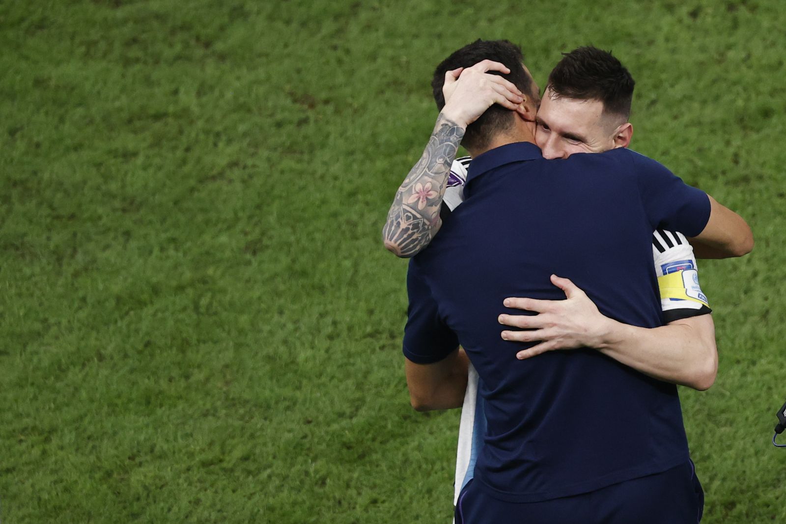 Las fotos de Messi contra Croacia