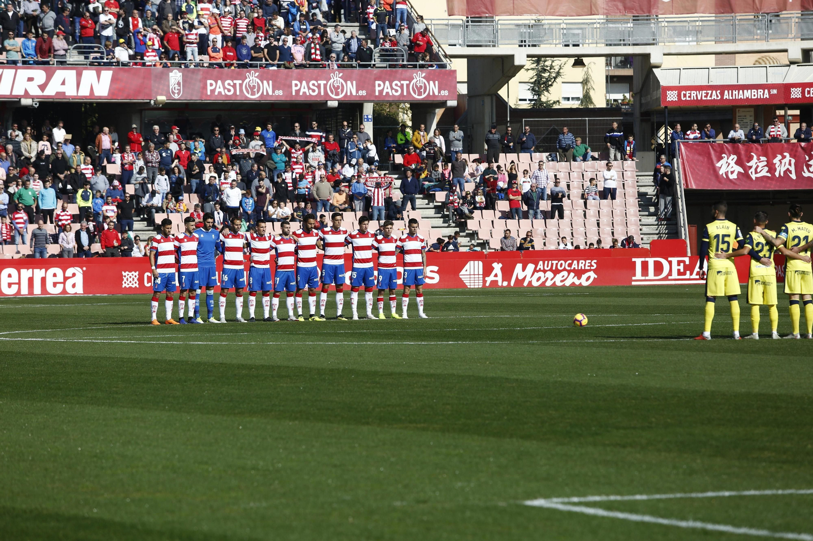 Las imágenes del Granada-Numancia