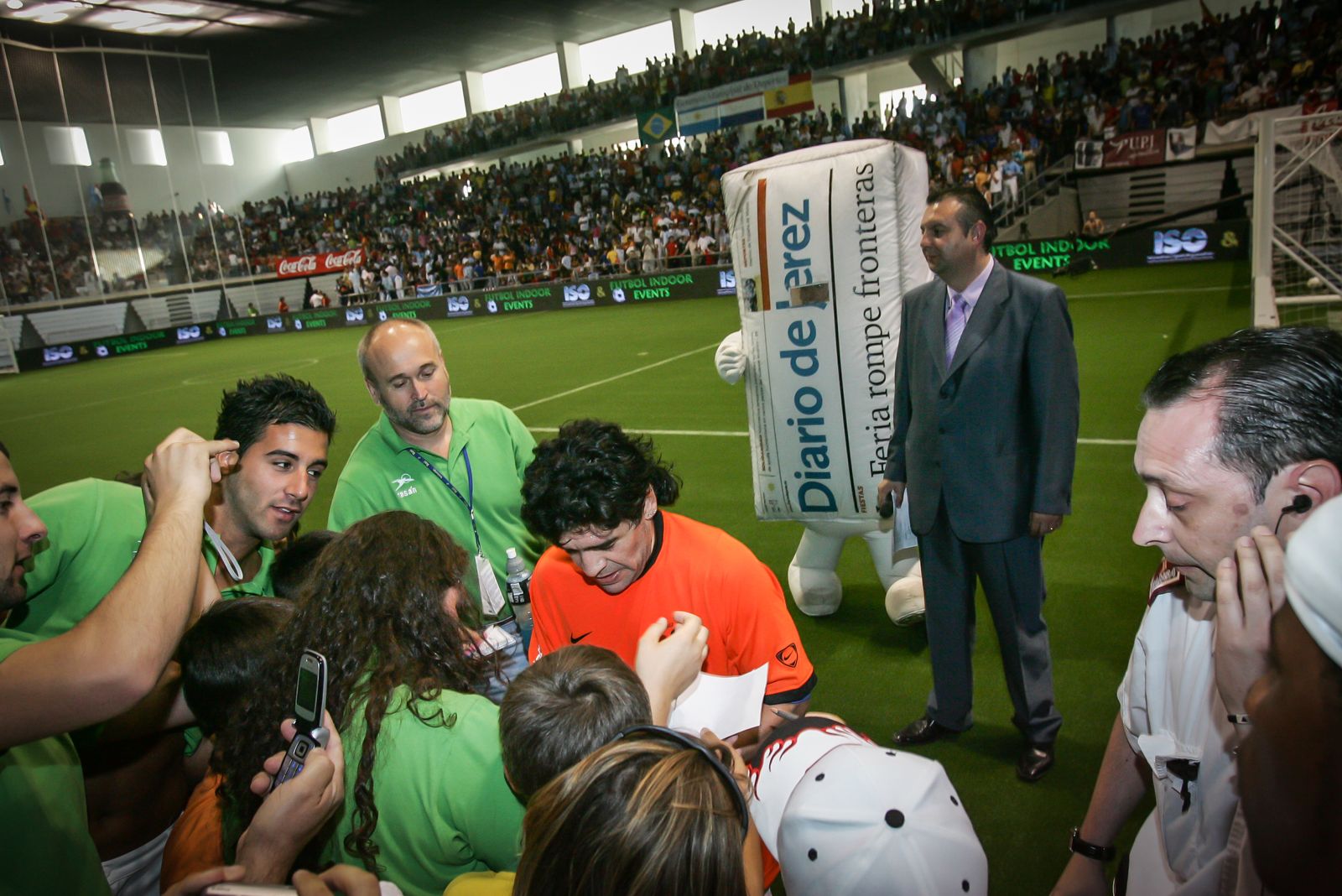 Maradona pasó por Jerez