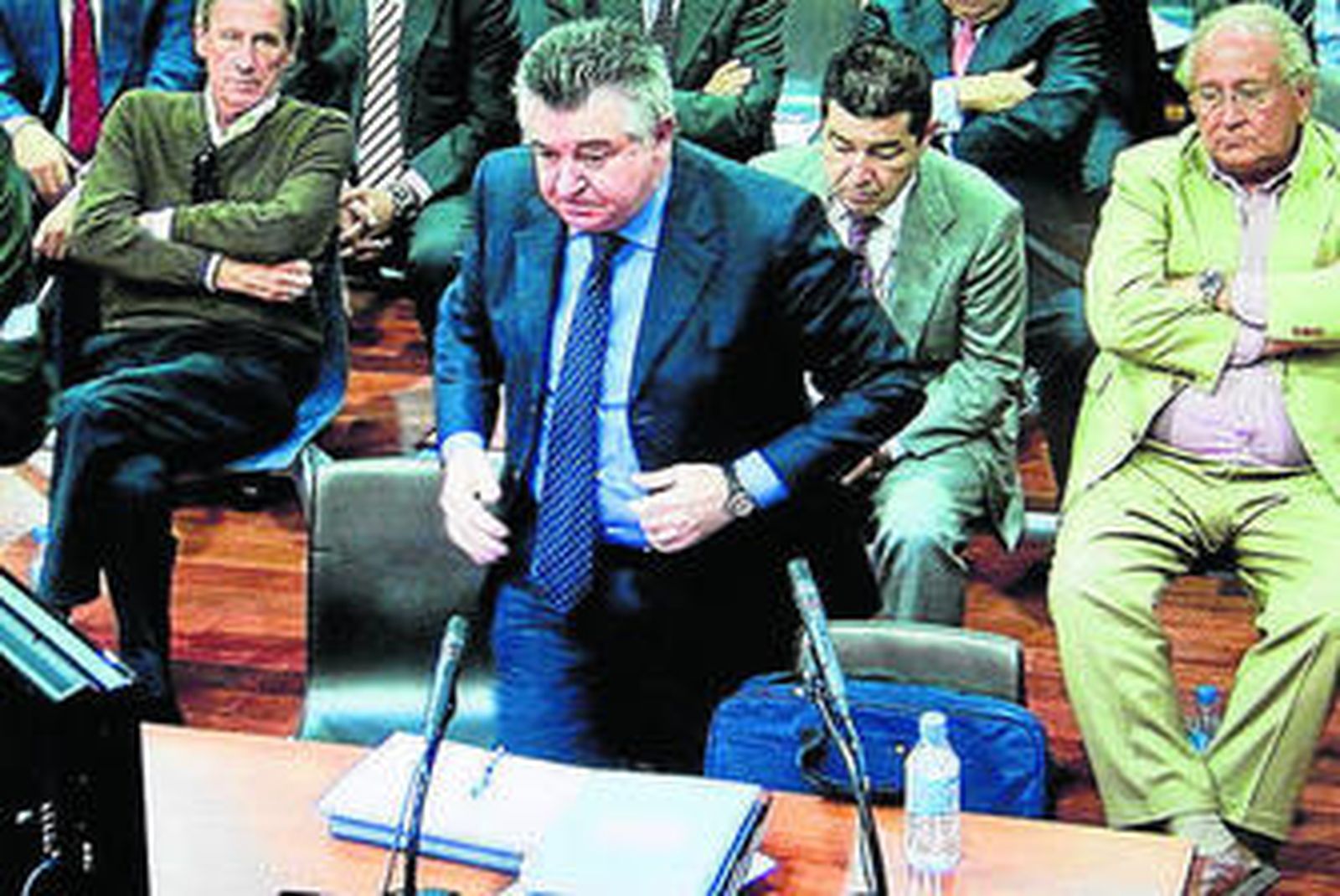 Juan Antonio Roca, en noviembre de 2011, durante su declaración.