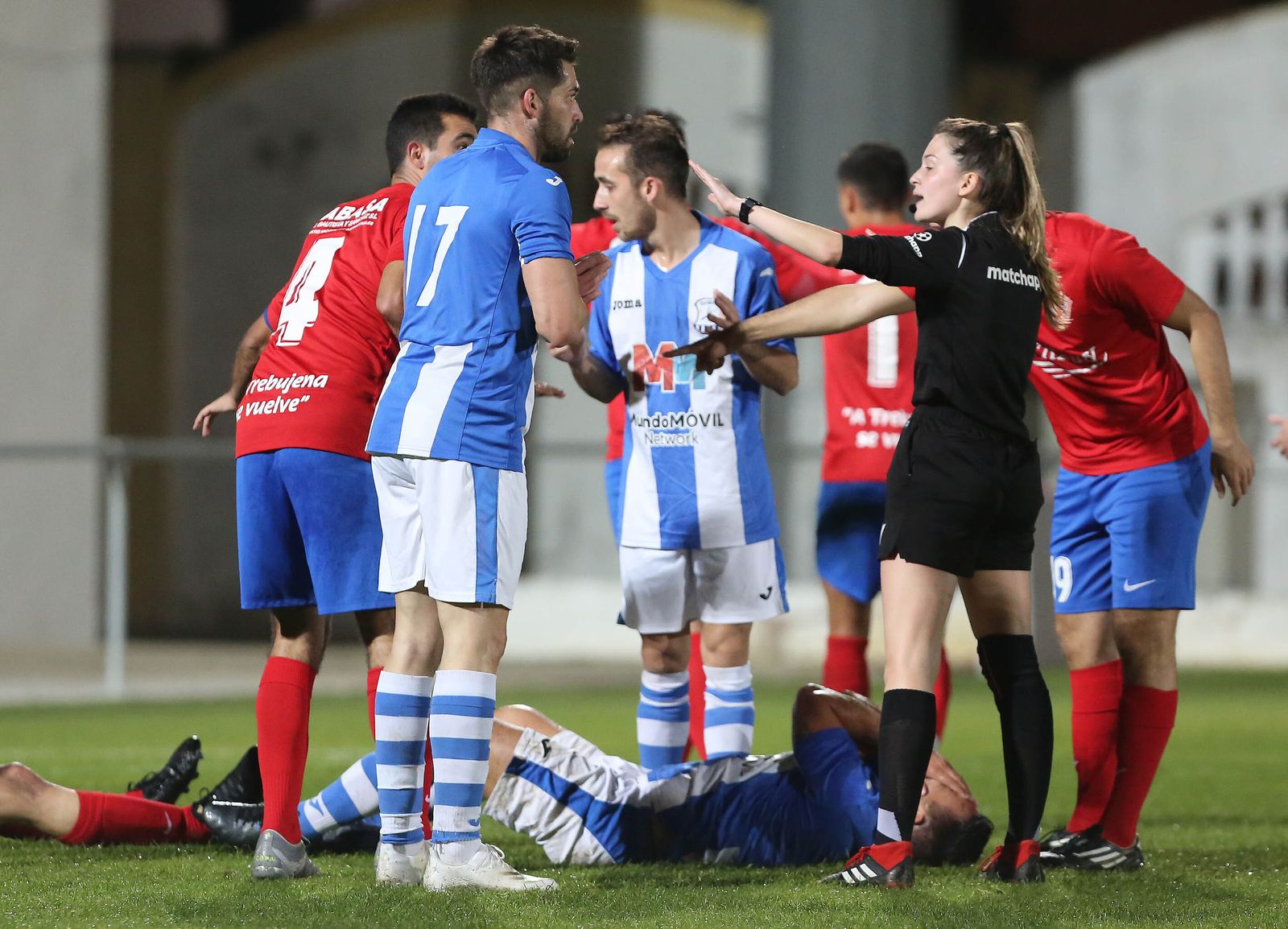 Imágenes del partido en La Juventud entre el Jerez Industrial y el Trebujena