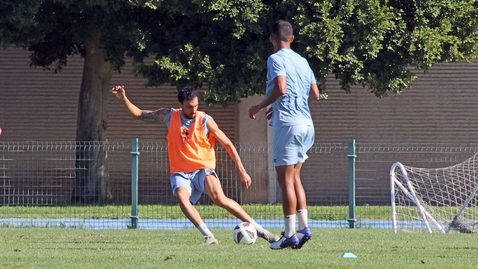 Entrenamiento del Xerez DFC en el 'Pepe Ravelo'