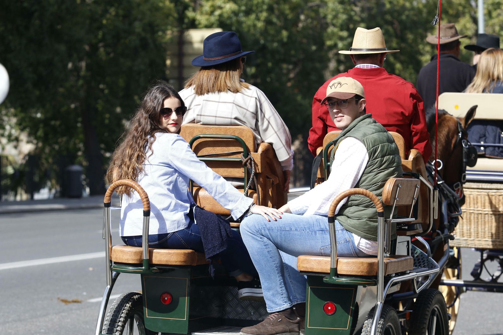 La marcha hípica por el 28-F en Córdoba, en fotos