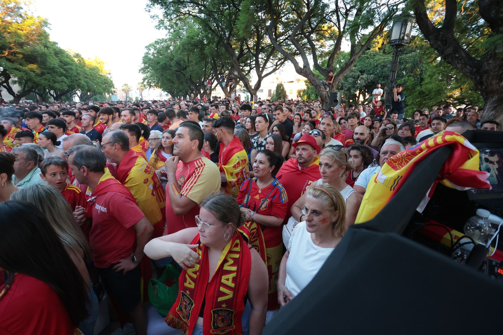 Jerez con la Selección Española, en imágenes