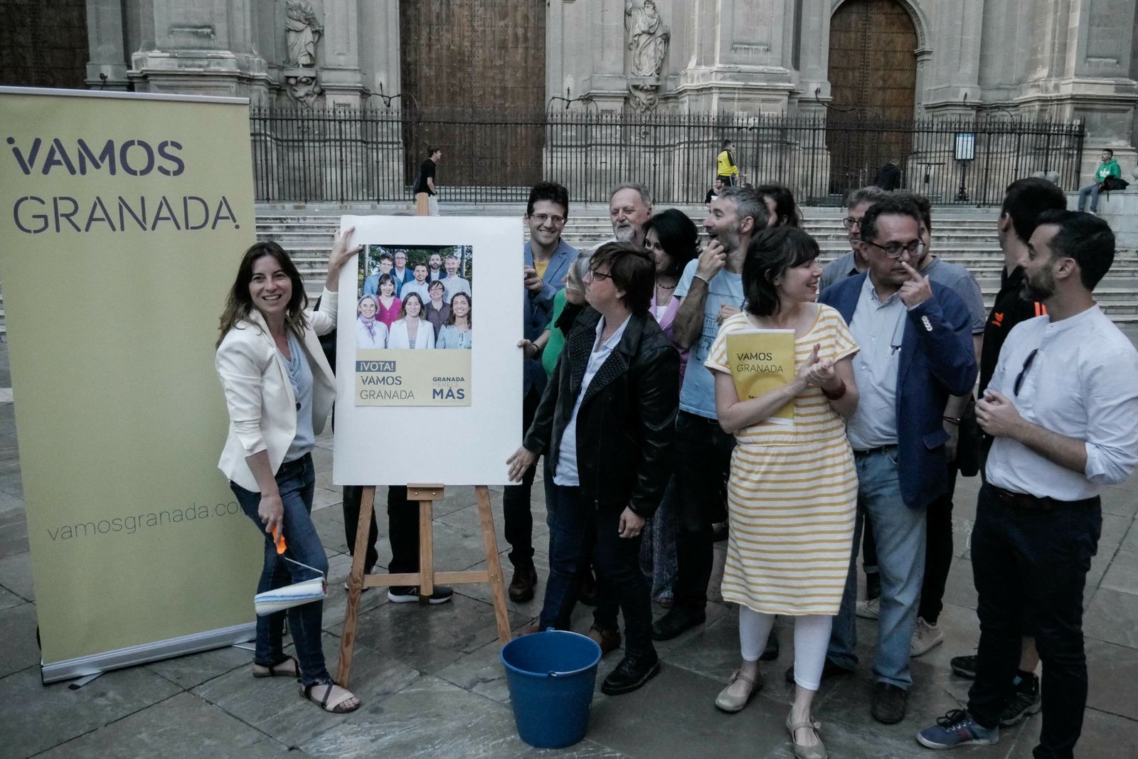 Las imágenes del inicio de campaña de Vamos Granada