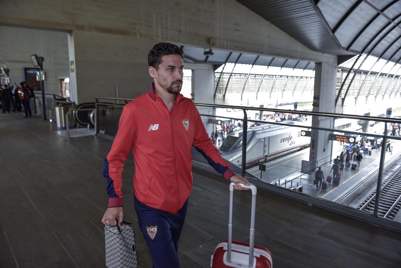 Las imágenes de la llegada del Sevilla