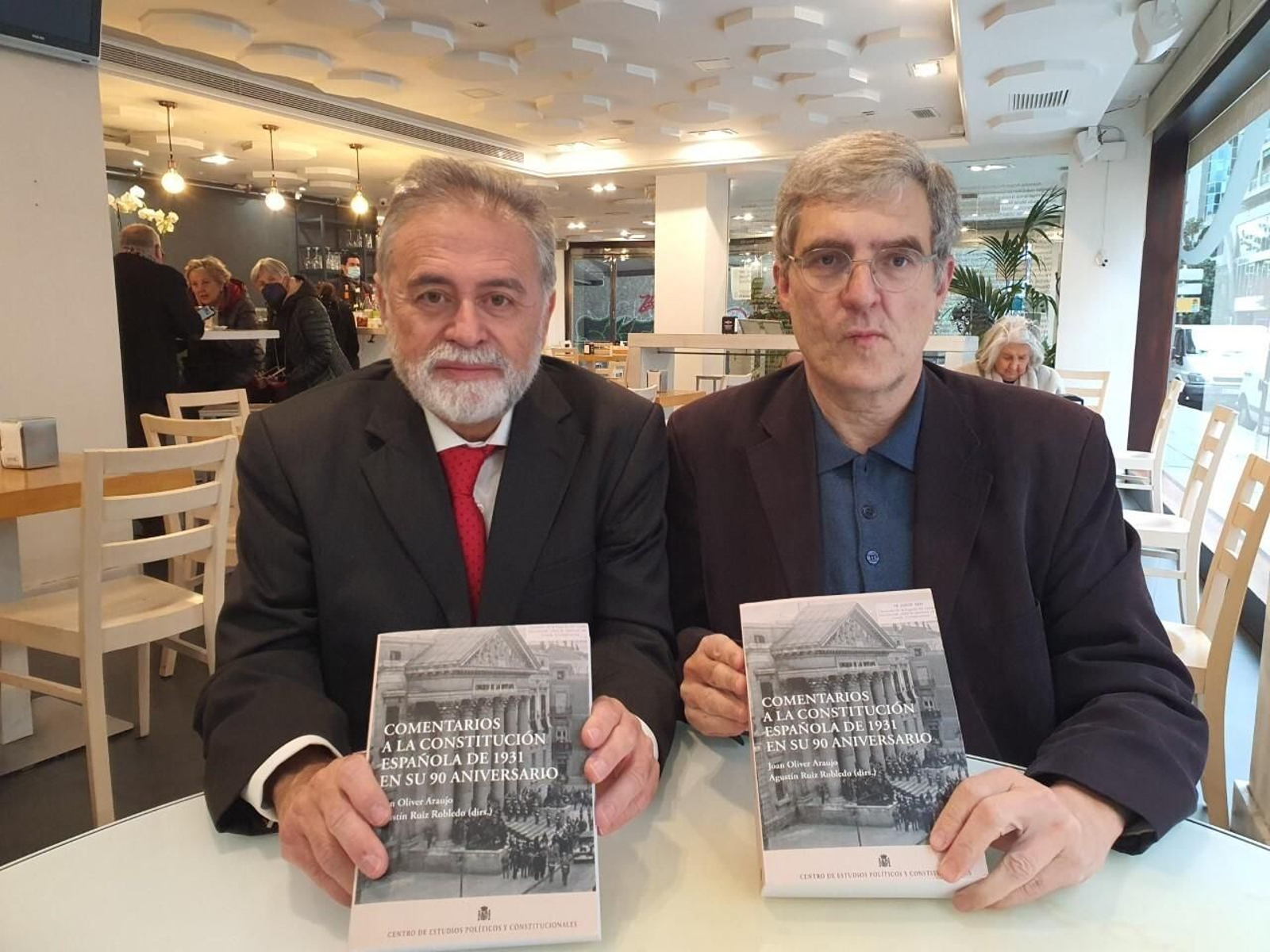 Joan Oliver y Agustín Ruiz Robledo.