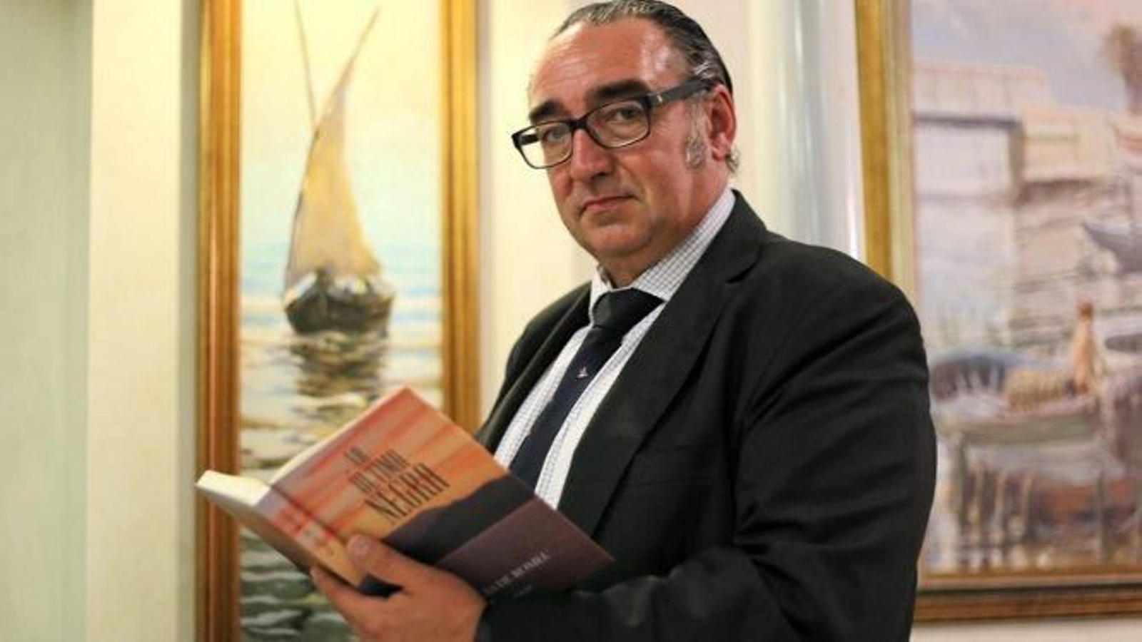 El abogado y escritor Joaquín García-Romeu, autor de la novela histórica de ficción sobre Cándida la Negra.