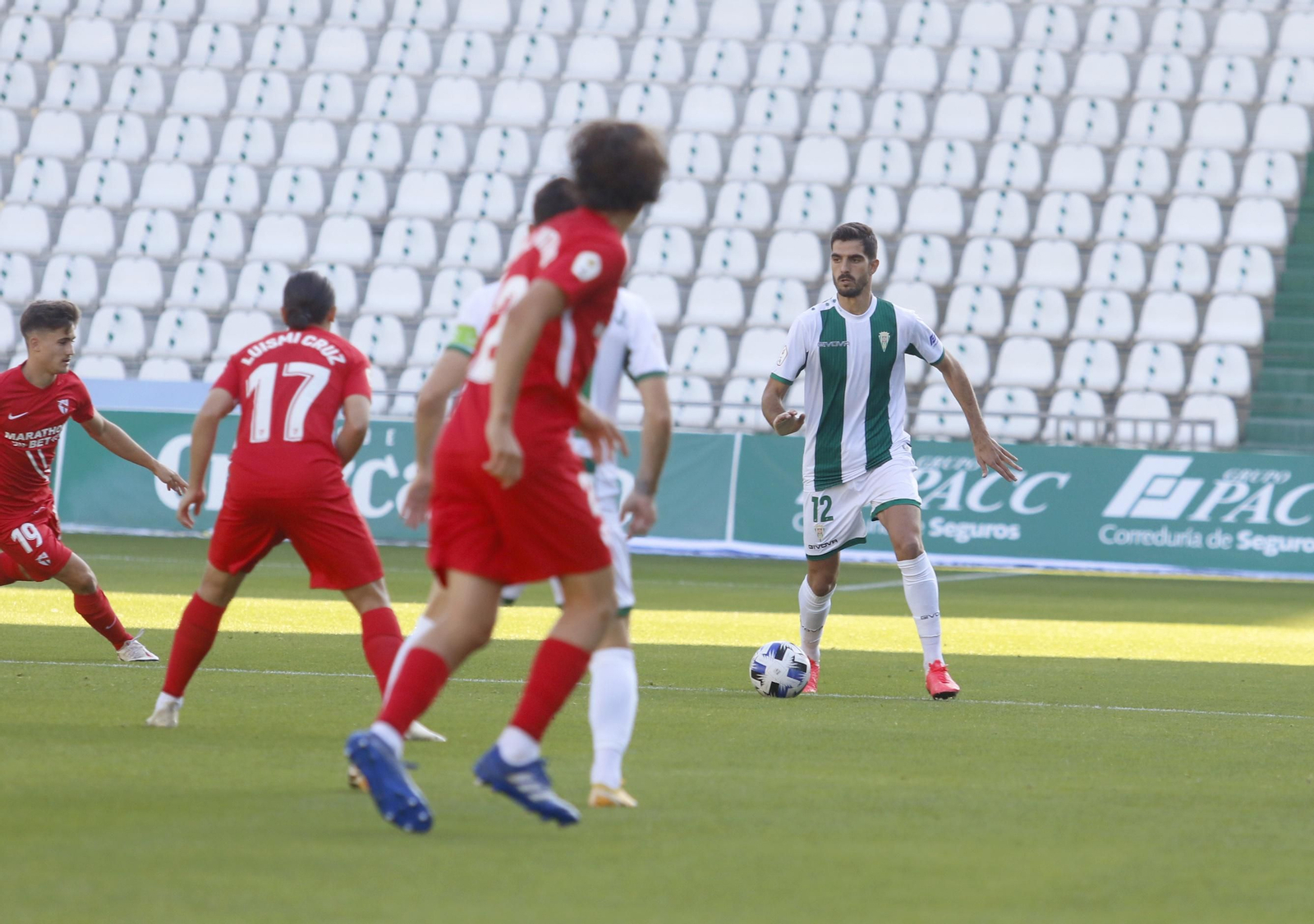 Las imágenes de la derrota del Córdoba CF ante el Sevilla Atlético