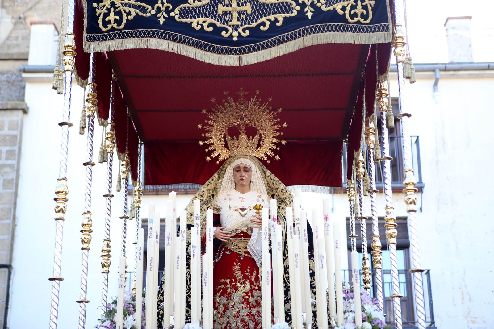 Viernes Santo en Montilla: Plenitud desde la iglesia de San Agustín